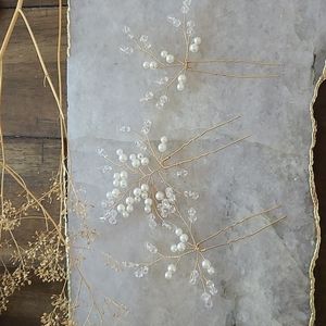 BHLDN crystal and pearl set